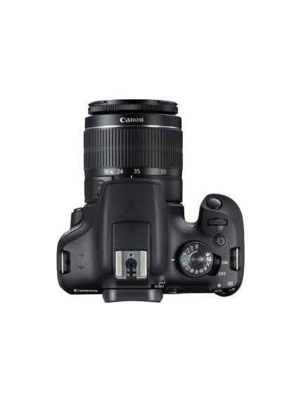 Canon | EOS | 2000D 18-55 IS II EU26 | SLR Camera Kit | Megapixel 24.1 MP | Image stabilizer | ISO sensitivity (max) 12800 | Display diagonal 3.0 " | Wi-Fi | Video recording | APS-C | Black 3