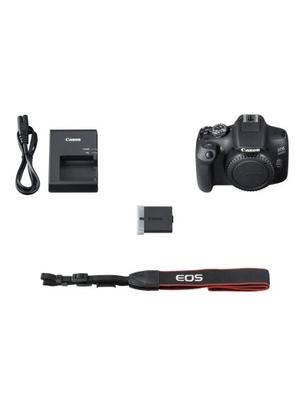 Canon | EOS | 2000D 18-55 IS II EU26 | SLR Camera Kit | Megapixel 24.1 MP | Image stabilizer | ISO sensitivity (max) 12800 | Display diagonal 3.0 " | Wi-Fi | Video recording | APS-C | Black 5 Canon | EOS | 2000D 18-55 IS II EU26 | SLR Camera Kit | Megapixel 24.1 MP | Image stabilizer | ISO sensitivity (max) 12800 | Display diagonal 3.0 " | Wi-Fi | Video recording | APS-C | Black 5