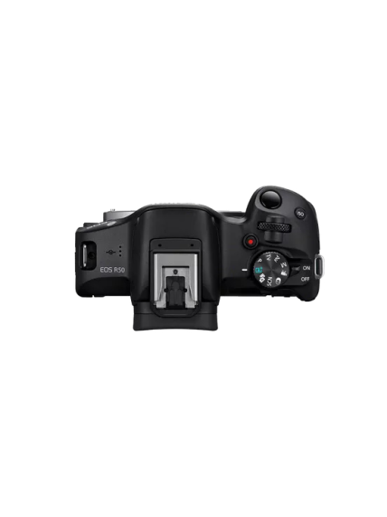 Canon | EOS R50 Mirrorless Camera Body (SIP) | Megapixel 24.2 MP | Image stabilizer | ISO sensitivity (max) 32000 | Display diagonal 2.95 " | Wi-Fi | Video recording | Automatic, manual | CMOS | Black 4