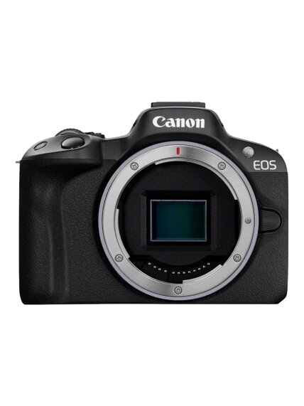 Canon | EOS R50 Mirrorless Camera Body (SIP) | Megapixel 24.2 MP | Image stabilizer | ISO sensitivity (max) 32000 | Display diagonal 2.95 " | Wi-Fi | Video recording | Automatic, manual | CMOS | Black