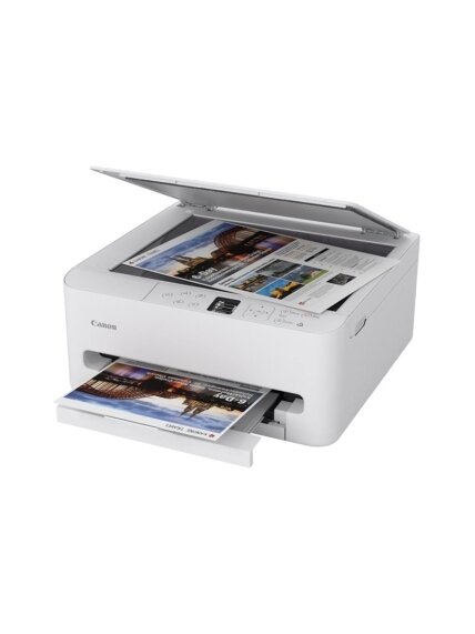 Canon | Multifunctional printer | PIXMA TS6550i | Inkjet | Colour | A4 | Wi-Fi | White