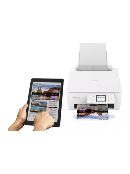 Canon | Multifunctional printer | PIXMA TS7650i | Inkjet | Colour | A4 | Wi-Fi | White 9 Canon | Multifunctional printer | PIXMA TS7650i | Inkjet | Colour | A4 | Wi-Fi | White 9