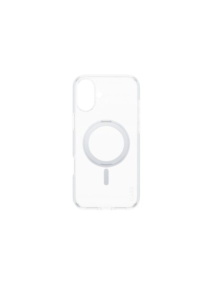 CARE by PanzerGlass Case Feature | Back protection | Apple | iPhone 16 Plus | Recycled plastic | Silver | Kickstand & MagSafe CARE by PanzerGlass Case Feature | Back protection | Apple | iPhone 16 Plus | Recycled plastic | Silver | Kickstand & MagSafe