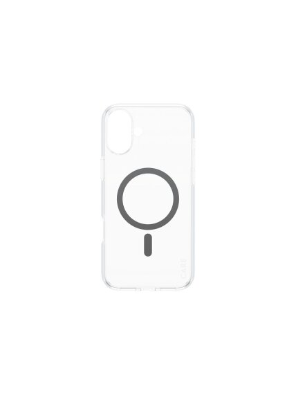 CARE by PanzerGlass Case Flagship | Back protection | Apple | iPhone 16 Plus | Recycled plastic | Transparent/Black | MagSafe CARE by PanzerGlass Case Flagship | Back protection | Apple | iPhone 16 Plus | Recycled plastic | Transparent/Black | MagSafe