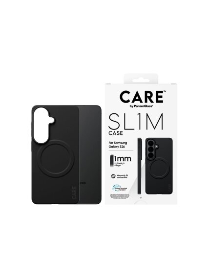 CARE by PanzerGlass SL1M Case Black Samsung new Galaxy S26 | PanzerGlass