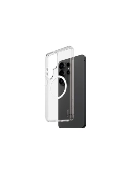 CARE by PanzerGlass Urban Explorer Case Transparent w. White Qi Samsung New Galaxy S26 Ultra | PanzerGlass