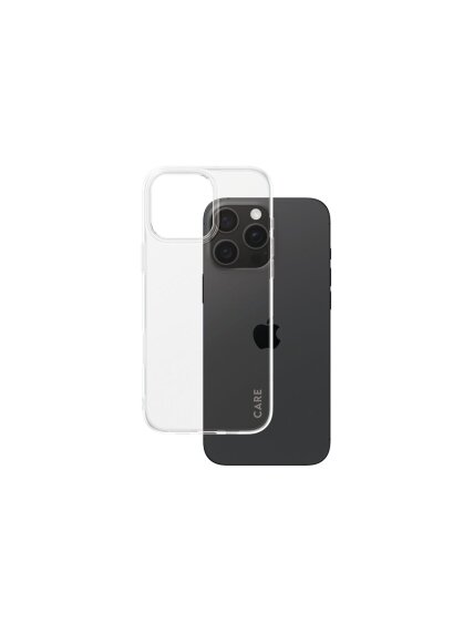 CARE Fashionable Case | Back cover | Apple | iPhone 16 Pro Max | Recycled plastic | Transparent | X-Ray Soft Basic 1