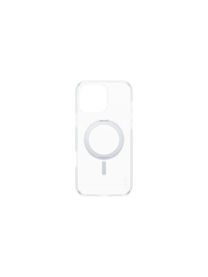 CARE Feature Case | Back cover | Apple | iPhone 16 Pro Max | Recycled plastic | Silver | Kickstand & MagSafe