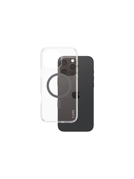 CARE Flagship Case | Back cover | Apple | iPhone 16 Pro Max | Recycled plastic | Transparent | MagSafe 1 CARE Flagship Case | Back cover | Apple | iPhone 16 Pro Max | Recycled plastic | Transparent | MagSafe 1