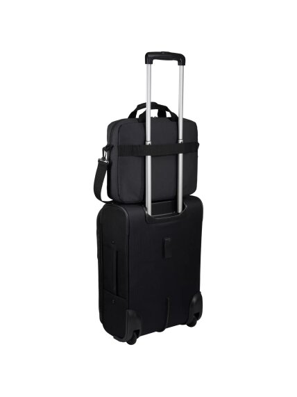 Case Logic Huxton | Fits up to size 14 " | Laptop attaché | Black | Shoulder strap 6 Case Logic Huxton | Fits up to size 14 " | Laptop attaché | Black | Shoulder strap 6