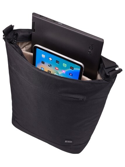 Case Logic | INVIT116 | Invigo Eco Convertible Tote | Tote | Black 3 Case Logic | INVIT116 | Invigo Eco Convertible Tote | Tote | Black 3