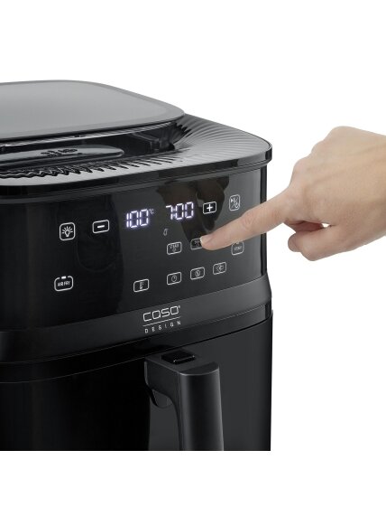 Caso | Air Fryer with Steam Function | Steam and AirFry 700 | Power 1700 W | Capacity 7 L | Black 3 Caso | Air Fryer with Steam Function | Steam and AirFry 700 | Power 1700 W | Capacity 7 L | Black 3