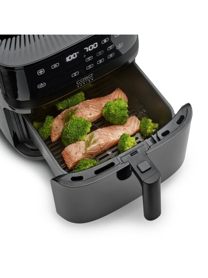 Caso | Air Fryer with Steam Function | Steam and AirFry 700 | Power 1700 W | Capacity 7 L | Black 5 Caso | Air Fryer with Steam Function | Steam and AirFry 700 | Power 1700 W | Capacity 7 L | Black 5