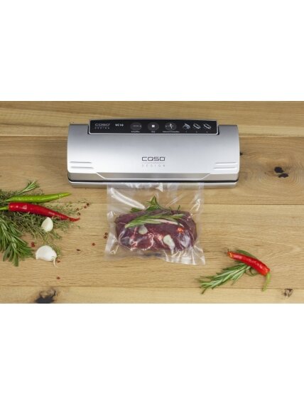 Caso | Bar Vacuum sealer | VC10 | Power 110 W | Temperature control | Silver 5 Caso | Bar Vacuum sealer | VC10 | Power 110 W | Temperature control | Silver 5