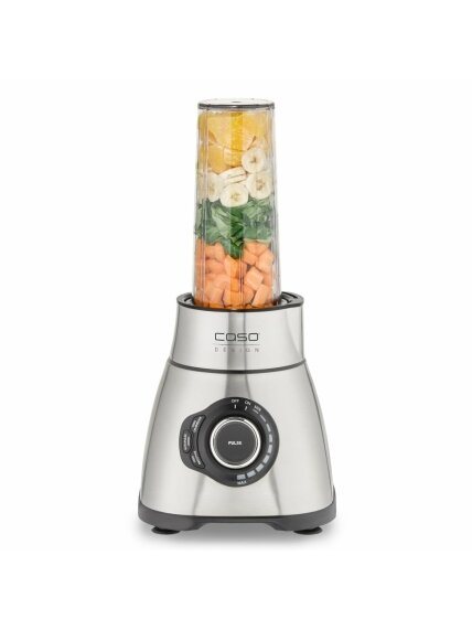 Caso | Blender | B1800 | Tabletop | 1800 W | Jar material Glass | Jar capacity 1.75 L | Ice crushing | Mini chopper | Stainless steel 2