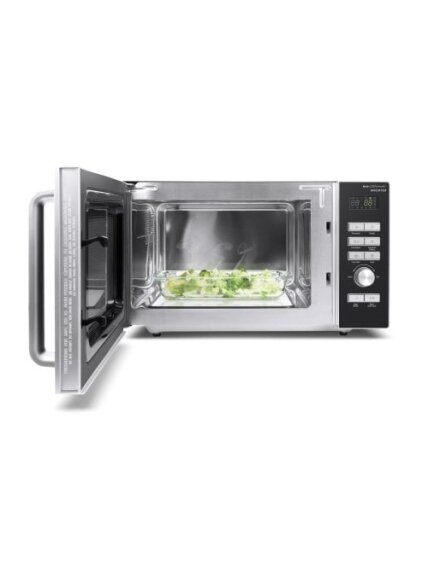 Caso | Ceramic Inverter Microwave | MI 30 | Free standing | 30 L | 1000 W | Grill | Black 6 Caso | Ceramic Inverter Microwave | MI 30 | Free standing | 30 L | 1000 W | Grill | Black 6