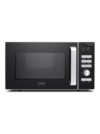 Caso | Ceramic Inverter Microwave | MI 30 | Free standing | 30 L | 1000 W | Grill | Black