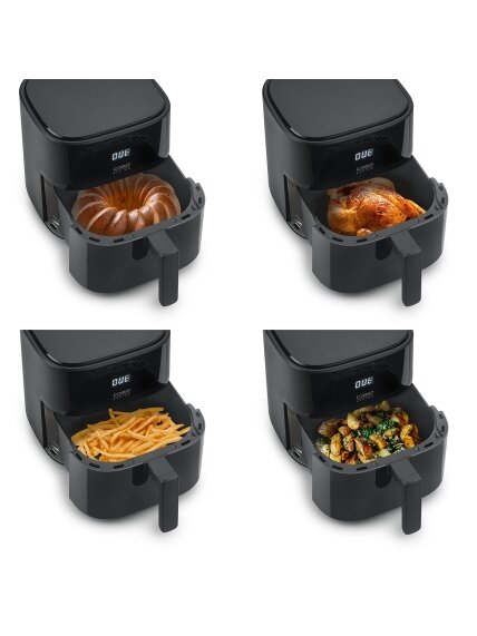Caso Designer Air Fryer | AirFry 6.0 | Power 1700 W | Capacity 6 L | Black 6 Caso Designer Air Fryer | AirFry 6.0 | Power 1700 W | Capacity 6 L | Black 6