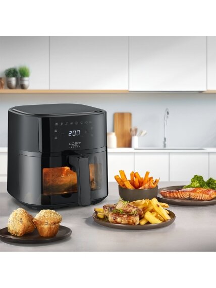 Caso Designer Air Fryer | AirFry 6.0 | Power 1700 W | Capacity 6 L | Black 9 Caso Designer Air Fryer | AirFry 6.0 | Power 1700 W | Capacity 6 L | Black 9