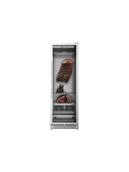 Caso | Dry aging cabinet with compressor technology | DryAged Master 380 Pro | Energy efficiency class Not apply | Food-ageing cabinet with compressor technology | Free standing | Bottles capacity Not apply | Cooling type  Compressor technology | Stainles 1