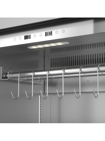 Caso | Dry aging cabinet with compressor technology | DryAged Master 380 Pro | Energy efficiency class Not apply | Food-ageing cabinet with compressor technology | Free standing | Bottles capacity Not apply | Cooling type  Compressor technology | Stainles 2
