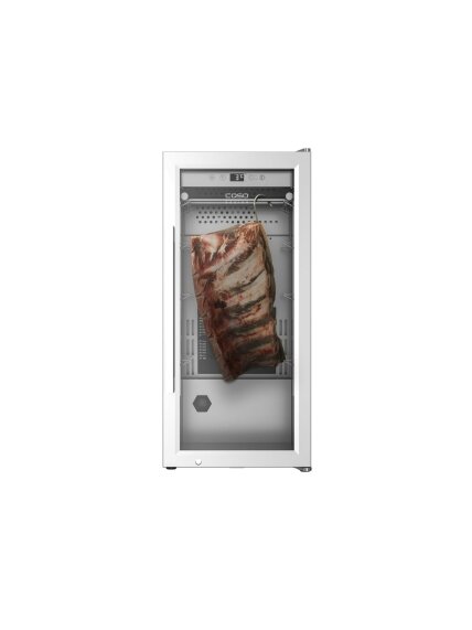 Caso | Dry aging cabinet with compressor technology | DryAged Master 63 | Energy efficiency class Not apply | Food-ageing cabinet with compressor technology | Free standing | Bottles capacity Not apply | Cooling type Compressor technology | Stainless ste 2 Caso | Dry aging cabinet with compressor technology | DryAged Master 63 | Energy efficiency class Not apply | Food-ageing cabinet with compressor technology | Free standing | Bottles capacity Not apply | Cooling type Compressor technology | Stainless ste 2