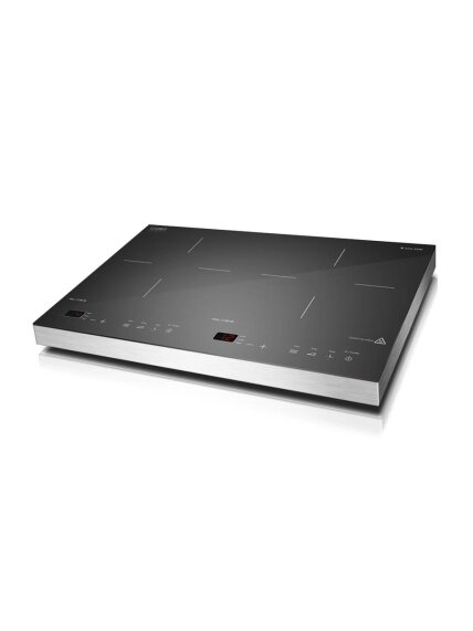 Caso | Free standing table hob | S-Line 3500 | Number of burners/cooking zones 2 | Sensor-Touch | Black | Induction 1 Caso | Free standing table hob | S-Line 3500 | Number of burners/cooking zones 2 | Sensor-Touch | Black | Induction 1