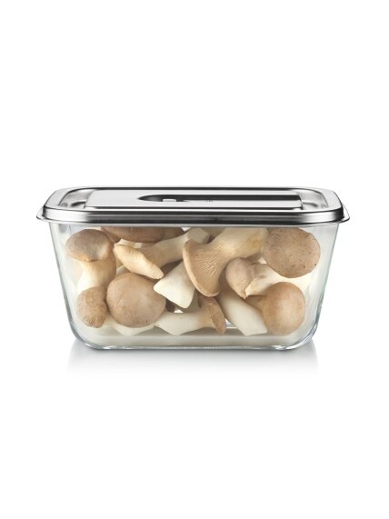 Caso Glass Vacuum Container with Plastic Lid | VacuBoxx Inox XL | Transparent 2 Caso Glass Vacuum Container with Plastic Lid | VacuBoxx Inox XL | Transparent 2