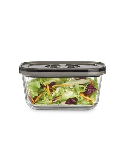 Caso | Glass Vacuum Containers with Plastic Lid (2 pcs) | VacuBoxx Eco-Duo S | Transparent 1 Caso | Glass Vacuum Containers with Plastic Lid (2 pcs) | VacuBoxx Eco-Duo S | Transparent 1
