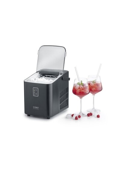 Caso | Ice Cube Machine | IceChef Compact | Power 120 W | Black 1 Caso | Ice Cube Machine | IceChef Compact | Power 120 W | Black 1