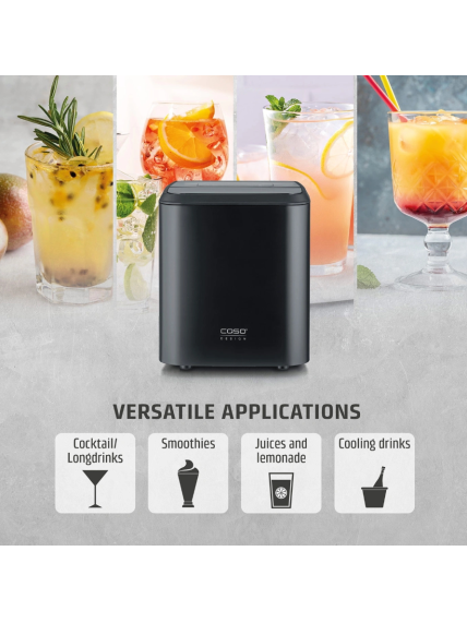 Caso Ice Cube Maker | Clear Ice Advanced | Power 130 W | Capacity 1.5 L | Matt Black 7
