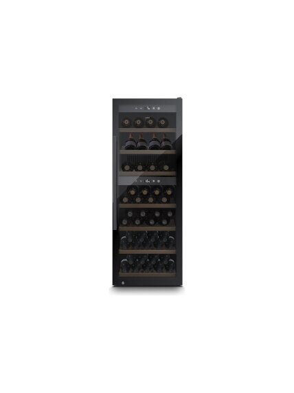 Caso | Smart Wine Cooler | WineExclusive 126 | Energy efficiency class G | Showcase | Free standing | Bottles capacity 126 bottles | Cooling type Compressor technology | Black