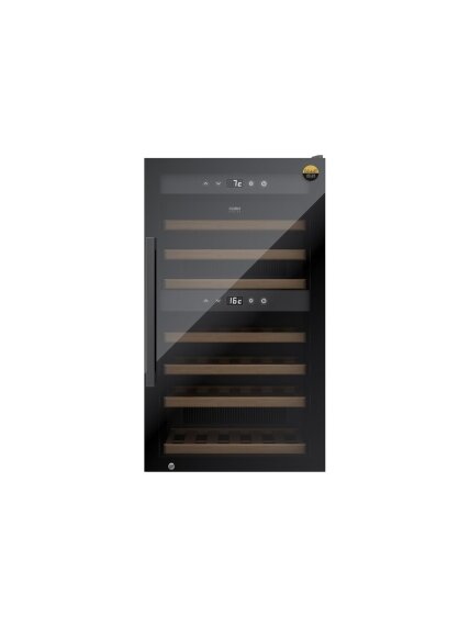 Caso | Smart Wine Cooler | WineExclusive 66 | Energy efficiency class G | Showcase | Free standing | Bottles capacity bottles | Cooling type Compressor technology | Black 1 Caso | Smart Wine Cooler | WineExclusive 66 | Energy efficiency class G | Showcase | Free standing | Bottles capacity bottles | Cooling type Compressor technology | Black 1