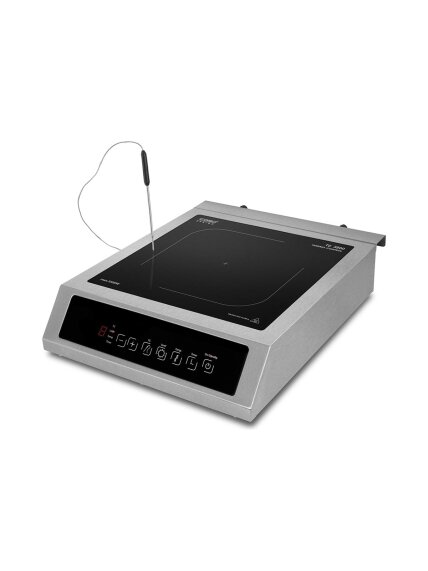 Caso | Thermo Control Hob | TC 3500 | Number of burners/cooking zones 1 | Touch control | Black/Stainless steel | Induction 1 Caso | Thermo Control Hob | TC 3500 | Number of burners/cooking zones 1 | Touch control | Black/Stainless steel | Induction 1