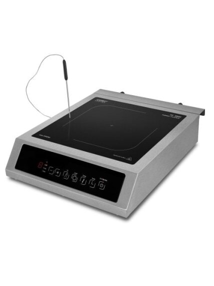 Caso | Thermo Control Hob | TC 3500 | Number of burners/cooking zones 1 | Touch control | Black/Stainless steel | Induction Caso | Thermo Control Hob | TC 3500 | Number of burners/cooking zones 1 | Touch control | Black/Stainless steel | Induction