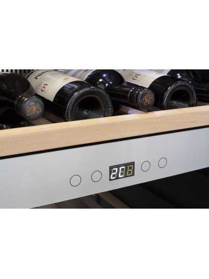 Caso | Wine cooler | WineChef Pro 40 | Energy efficiency class G | Showcase | Free standing | Bottles capacity Up to 40 bottles | Cooling type Compressor technology | Stainless steel/Black 4 Caso | Wine cooler | WineChef Pro 40 | Energy efficiency class G | Showcase | Free standing | Bottles capacity Up to 40 bottles | Cooling type Compressor technology | Stainless steel/Black 4
