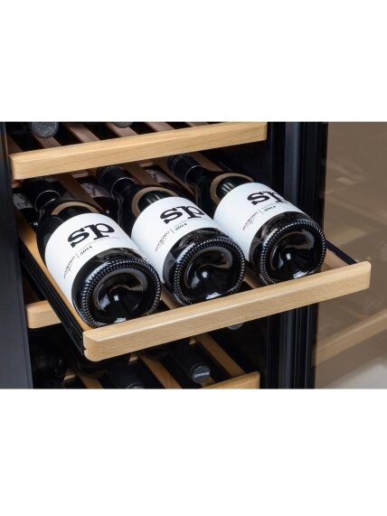 Caso | Wine cooler | WineComfort 24 | Energy efficiency class G | Showcase | Bottles capacity 24 bottles | Cooling type Compressor technology | Black 1