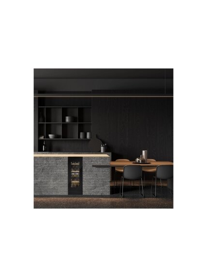 Caso Wine cooler | WineDeluxe WDU 18 | Energy efficiency class F | Built-in | Bottles capacity 18 | Black 4 Caso Wine cooler | WineDeluxe WDU 18 | Energy efficiency class F | Built-in | Bottles capacity 18 | Black 4