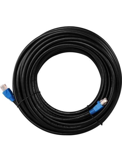CAT 6 Outdoor-patch cable U/UTP | 94389 | Prewired, unshielded LAN cable with RJ45 plugs for connecting network components; Double-layer polyethylene jacket protects the network cable outdoors and makes it extremely weather-resistant; The outdoor Ethernet 1 CAT 6 Outdoor-patch cable U/UTP | 94389 | Prewired, unshielded LAN cable with RJ45 plugs for connecting network components; Double-layer polyethylene jacket protects the network cable outdoors and makes it extremely weather-resistant; The outdoor Ethernet 1