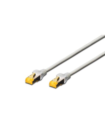 CAT 6A S/FTP | Patch cord | Length 10 m | Grey CAT 6A S/FTP | Patch cord | Length 10 m | Grey
