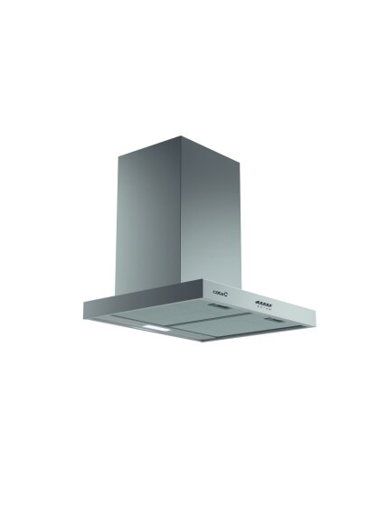 CATA Hood | S PLUS 6010 X | Wall mounted | Energy efficiency class C | Width 60 cm | 637 m³/h | Mechanical | LED | Inox 1