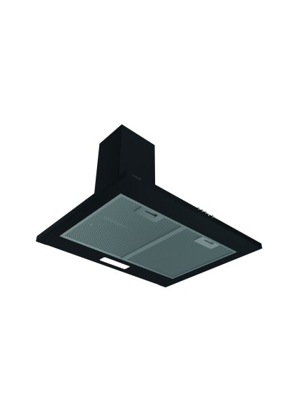 CATA Hood | VK 6000 BK | Wall mounted | Energy efficiency class A | Width 60 cm | 395 m³/h | Mechanical | LED | Black 1