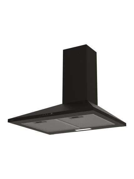 CATA Hood | VK 6000 BK | Wall mounted | Energy efficiency class A | Width 60 cm | 395 m³/h | Mechanical | LED | Black