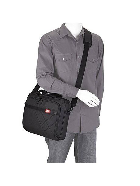 Case Logic | DLC115 | Fits up to size 15 " | Messenger - Briefcase | Shoulder strap | Black 12 Case Logic | DLC115 | Fits up to size 15 " | Messenger - Briefcase | Shoulder strap | Black 12