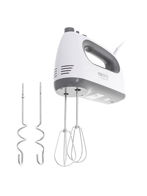 Camry | Hand mixer | CR 4220w | Hand Mixer | 300 W | Number of speeds 5 | Turbo mode | White 2 Camry | Hand mixer | CR 4220w | Hand Mixer | 300 W | Number of speeds 5 | Turbo mode | White 2