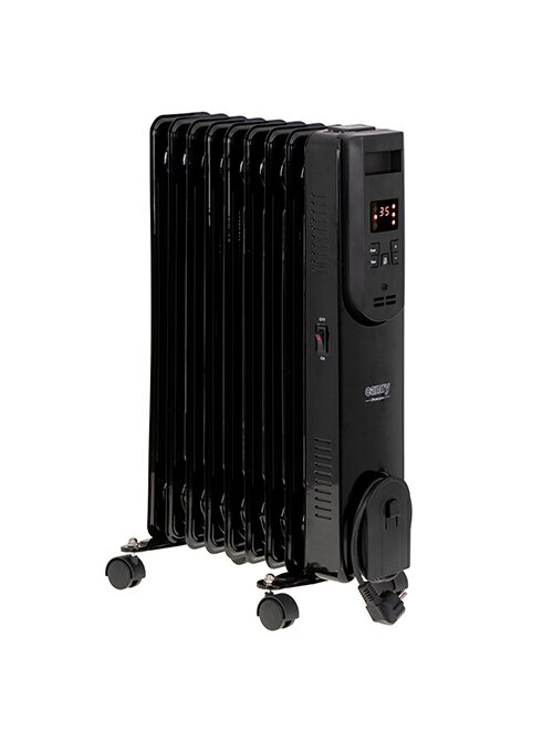 Camry | Heater | CR 7813 | Oil Filled Radiator | 2500 W | Number of power levels 3 | Black 4 Camry | Heater | CR 7813 | Oil Filled Radiator | 2500 W | Number of power levels 3 | Black 4