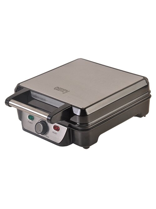 Camry | Waffle maker | CR 3025 | 1150 W | Number of pastry 4 | Belgium | Black/Stainless steel 7 Camry | Waffle maker | CR 3025 | 1150 W | Number of pastry 4 | Belgium | Black/Stainless steel 7