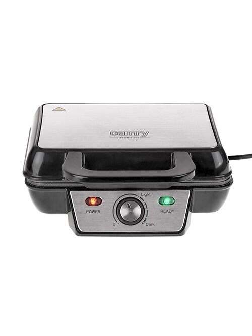 Camry | Waffle Maker | CR 3046 | 1600 W | Number of pastry 2 | Belgium | Black/Stainless Steel 3 Camry | Waffle Maker | CR 3046 | 1600 W | Number of pastry 2 | Belgium | Black/Stainless Steel 3