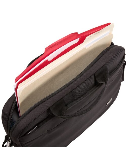 Case Logic | Advantage | Fits up to size 14 " | Messenger - Briefcase | Black | Shoulder strap 3 Case Logic | Advantage | Fits up to size 14 " | Messenger - Briefcase | Black | Shoulder strap 3