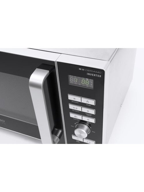 Caso | Ceramic Inverter Microwave | MI 30 | Free standing | 30 L | 1000 W | Grill | Black 2 Caso | Ceramic Inverter Microwave | MI 30 | Free standing | 30 L | 1000 W | Grill | Black 2